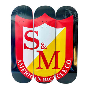 S&M Big Shield 3 Skate Deck Set