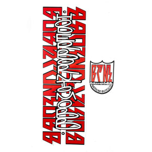 S&M BTM XL Frame Stickers - Tagged By Hoder