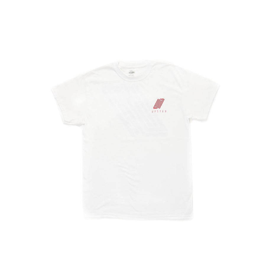 United Reborn T-Shirt Red On White